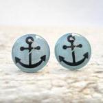 Anchor Earrings Nautical E..