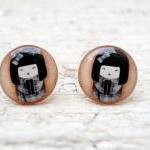 Cute Earrings, Chinese Gir..